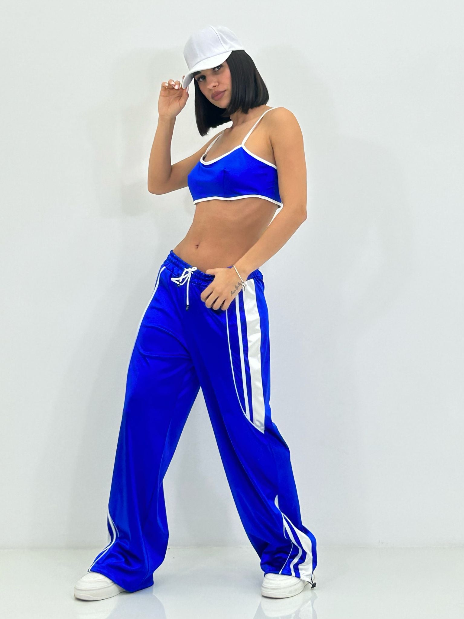 SET TOP E PANTALONE IN RASO NEW SS25