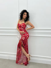 ABITO TULLE FLOREALE NEW SS25