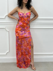 ABITO TULLE FLOREALE NEW SS25