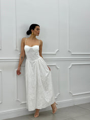 ABITO LUNGO IN PIZZO SAN GALLO NEW SS258