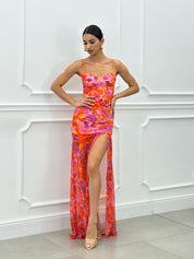 ABITO TULLE FLOREALE NEW SS25