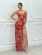ABITO TULLE FLOREALE NEW SS25