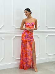 ABITO TULLE FLOREALE NEW SS25