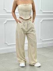 COORDINATO TOP FASCIA E PANTALONE NEW SS25
