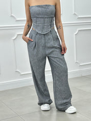 COORDINATO TOP FASCIA E PANTALONE NEW SS25