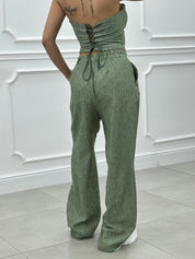 COORDINATO TOP FASCIA E PANTALONE NEW SS25