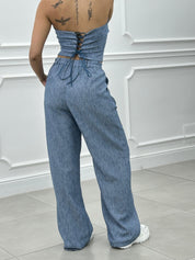 COORDINATO TOP FASCIA E PANTALONE NEW SS25
