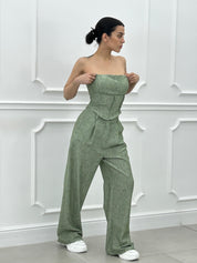 COORDINATO TOP FASCIA E PANTALONE NEW SS25