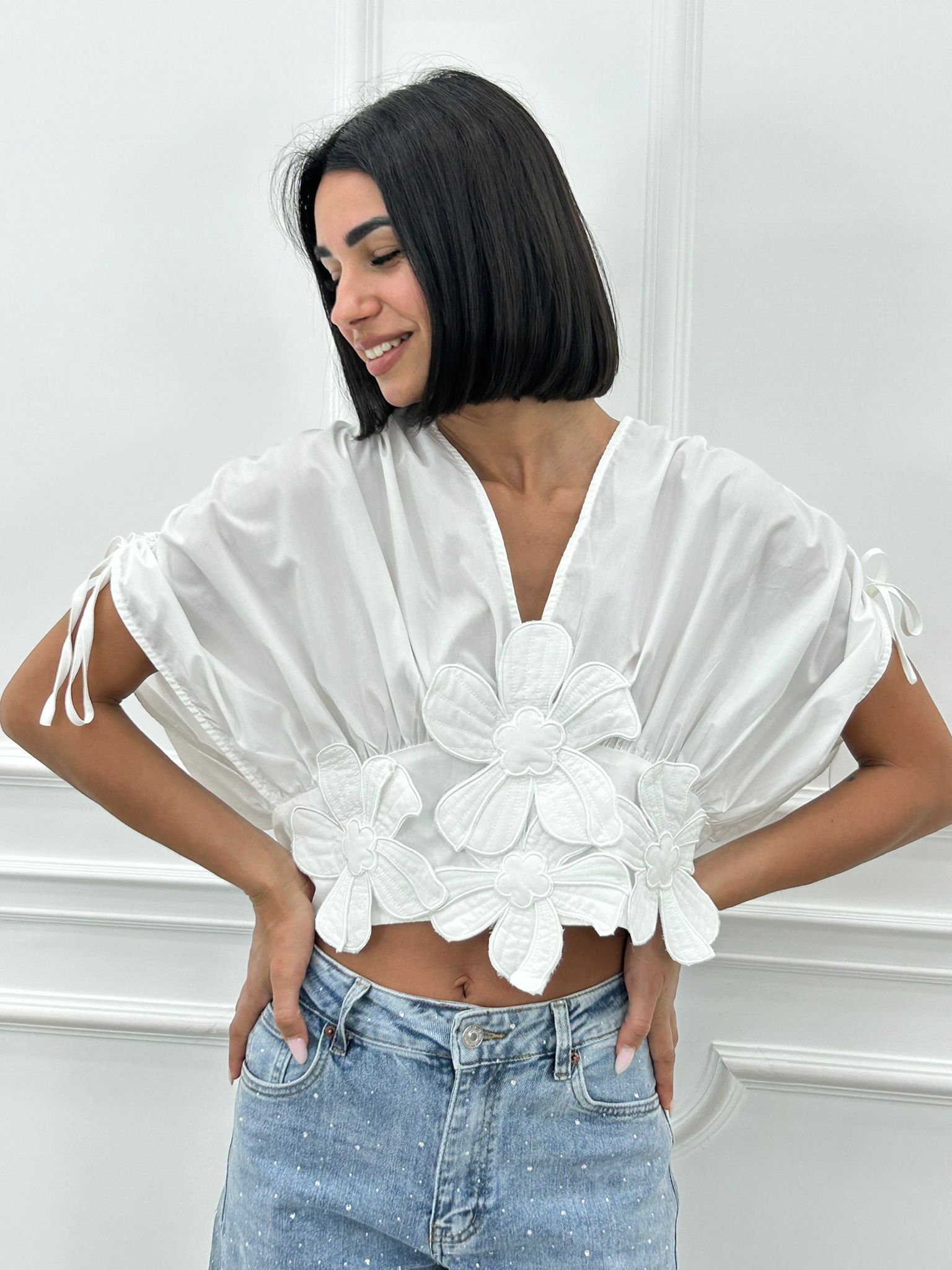 BLUSA FLOREAL CHIC NEW SS25