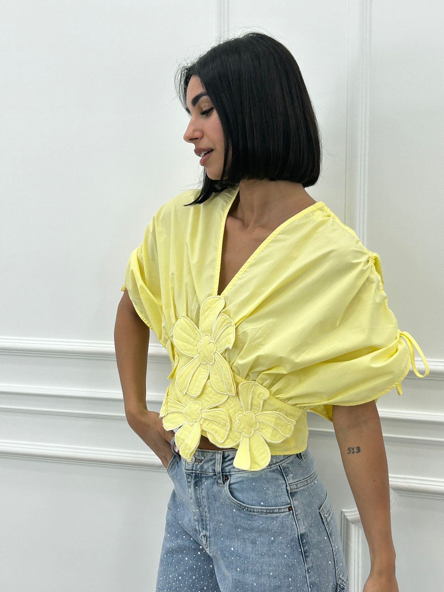 BLUSA FLOREAL CHIC NEW SS25