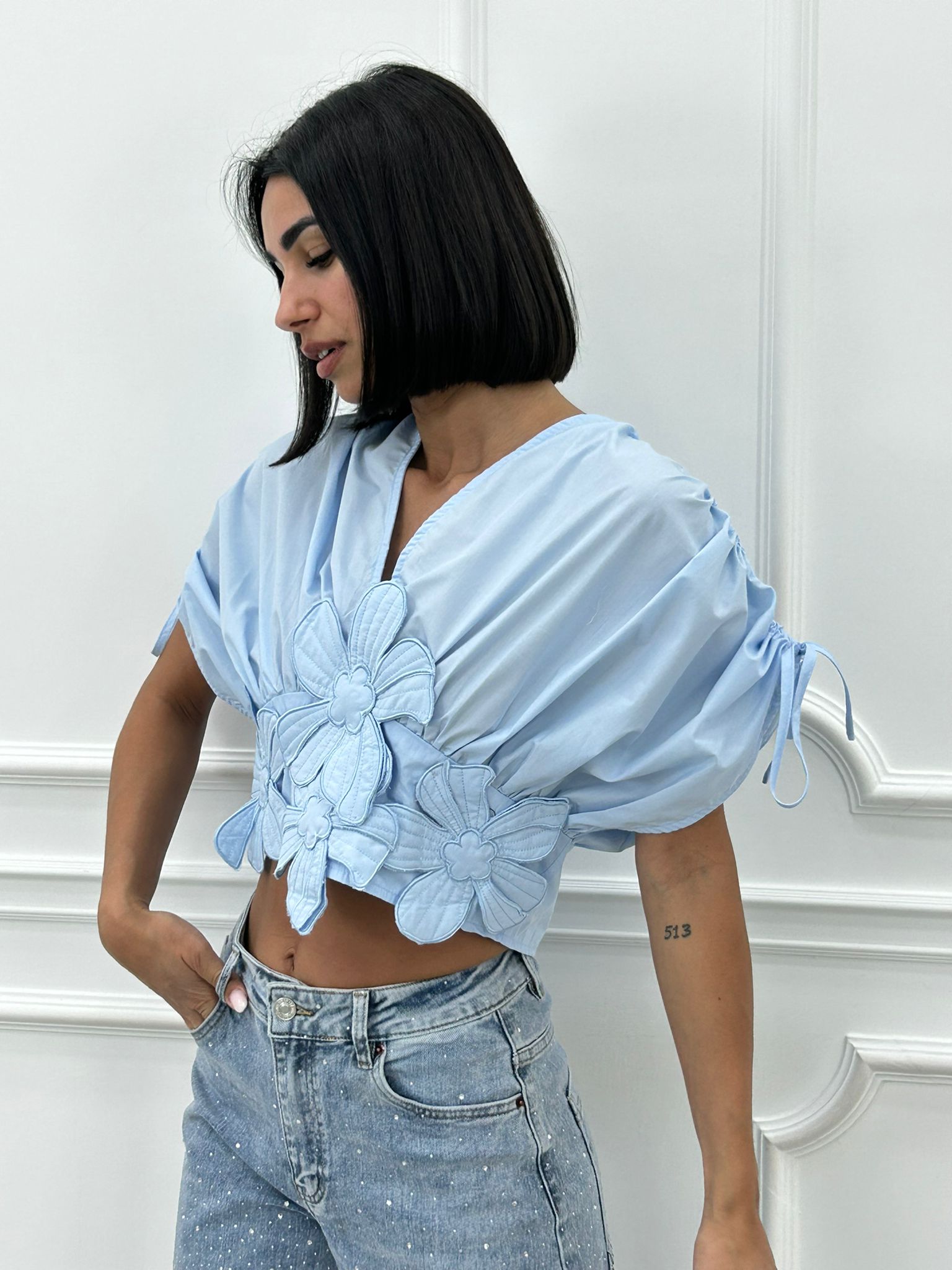 BLUSA FLOREAL CHIC NEW SS25