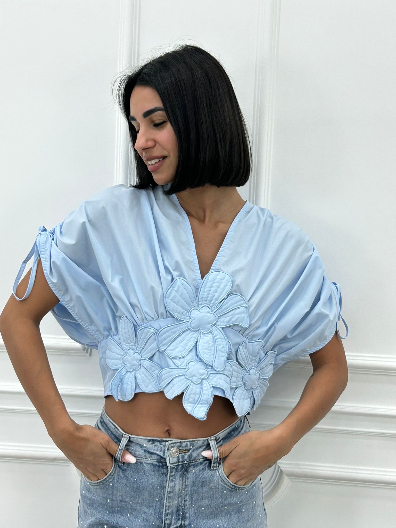 BLUSA FLOREAL CHIC NEW SS25