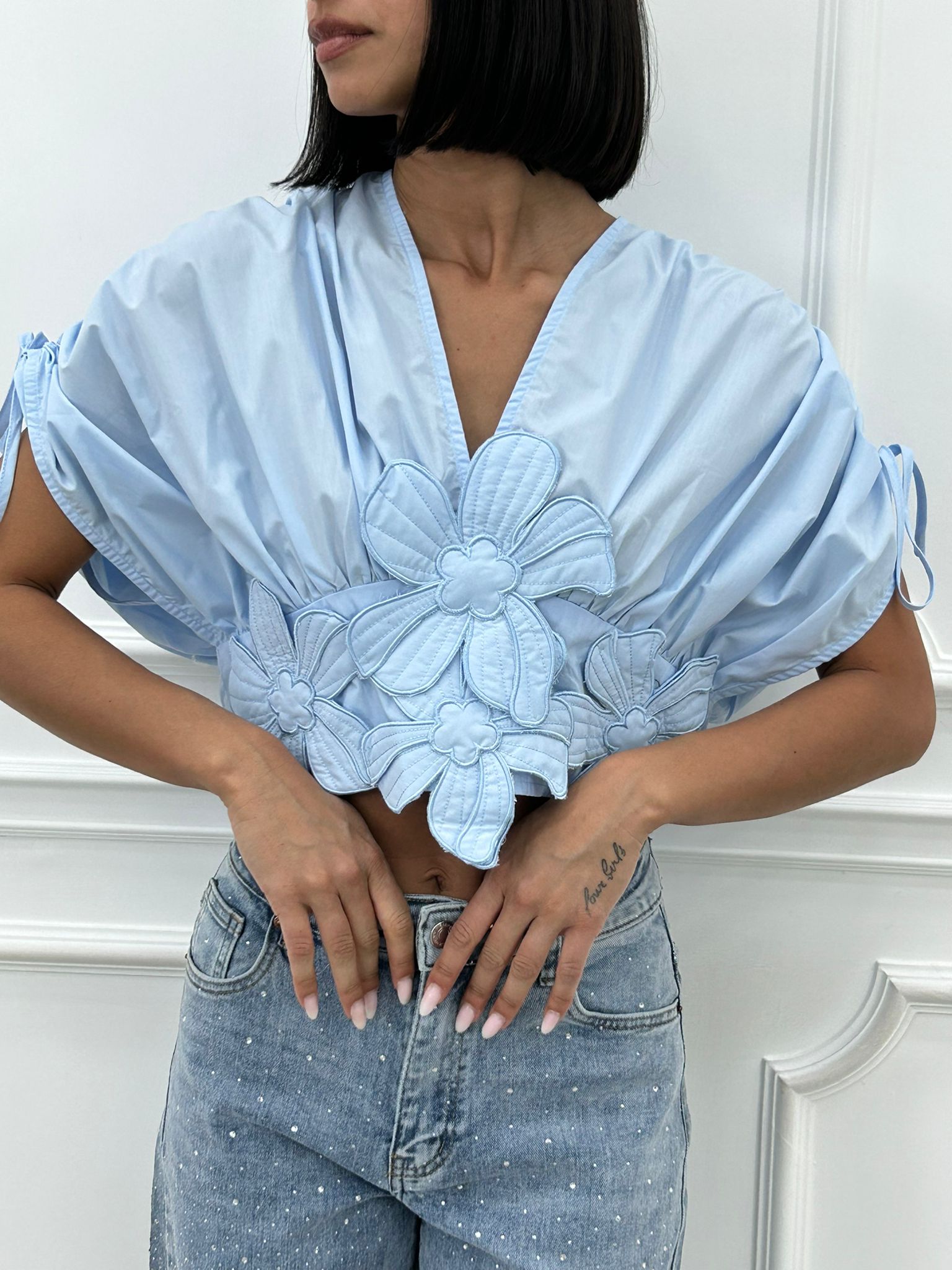 BLUSA FLOREAL CHIC NEW SS25