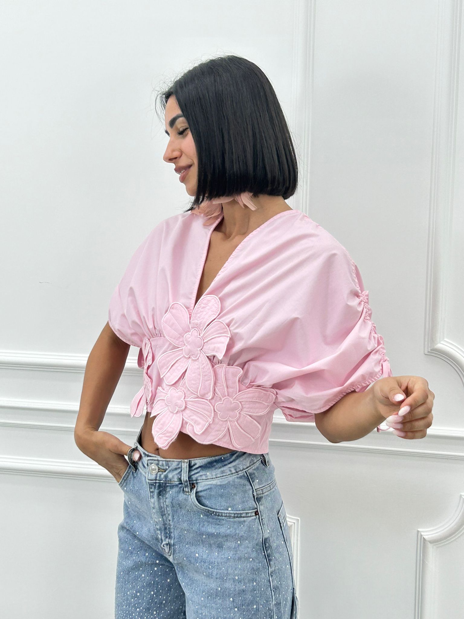 BLUSA FLOREAL CHIC NEW SS25