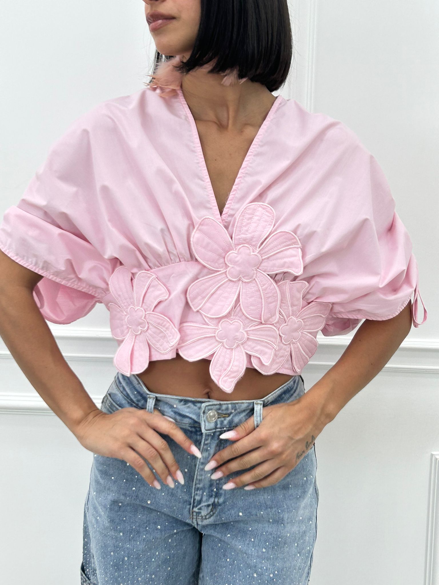 BLUSA FLOREAL CHIC NEW SS25