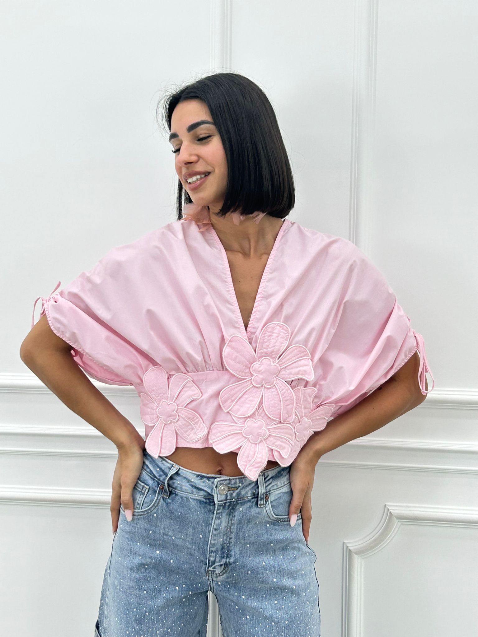 BLUSA FLOREAL CHIC NEW SS25