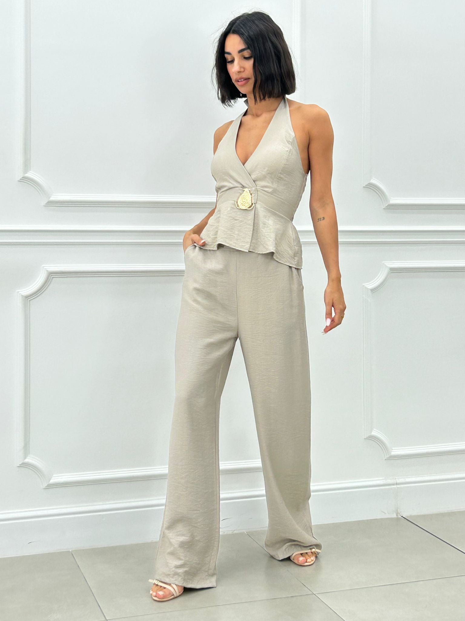 COORDINATO GILET E PANTS NEW SS25