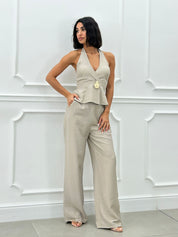 COORDINATO GILET E PANTS NEW SS25