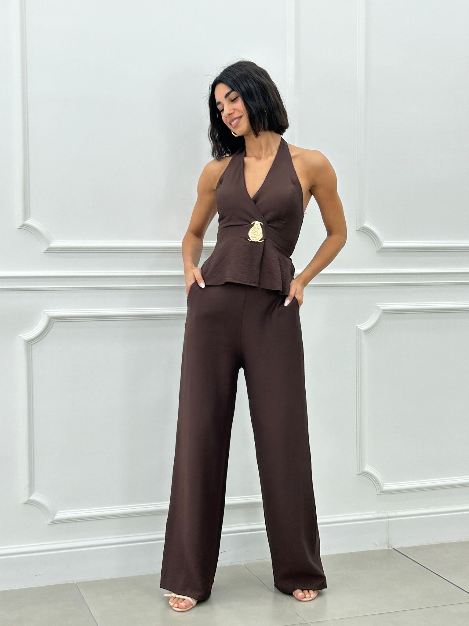 COORDINATO GILET E PANTS NEW SS25