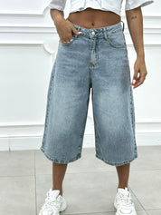 MAXI BERMUDA DENIM NEW SS25