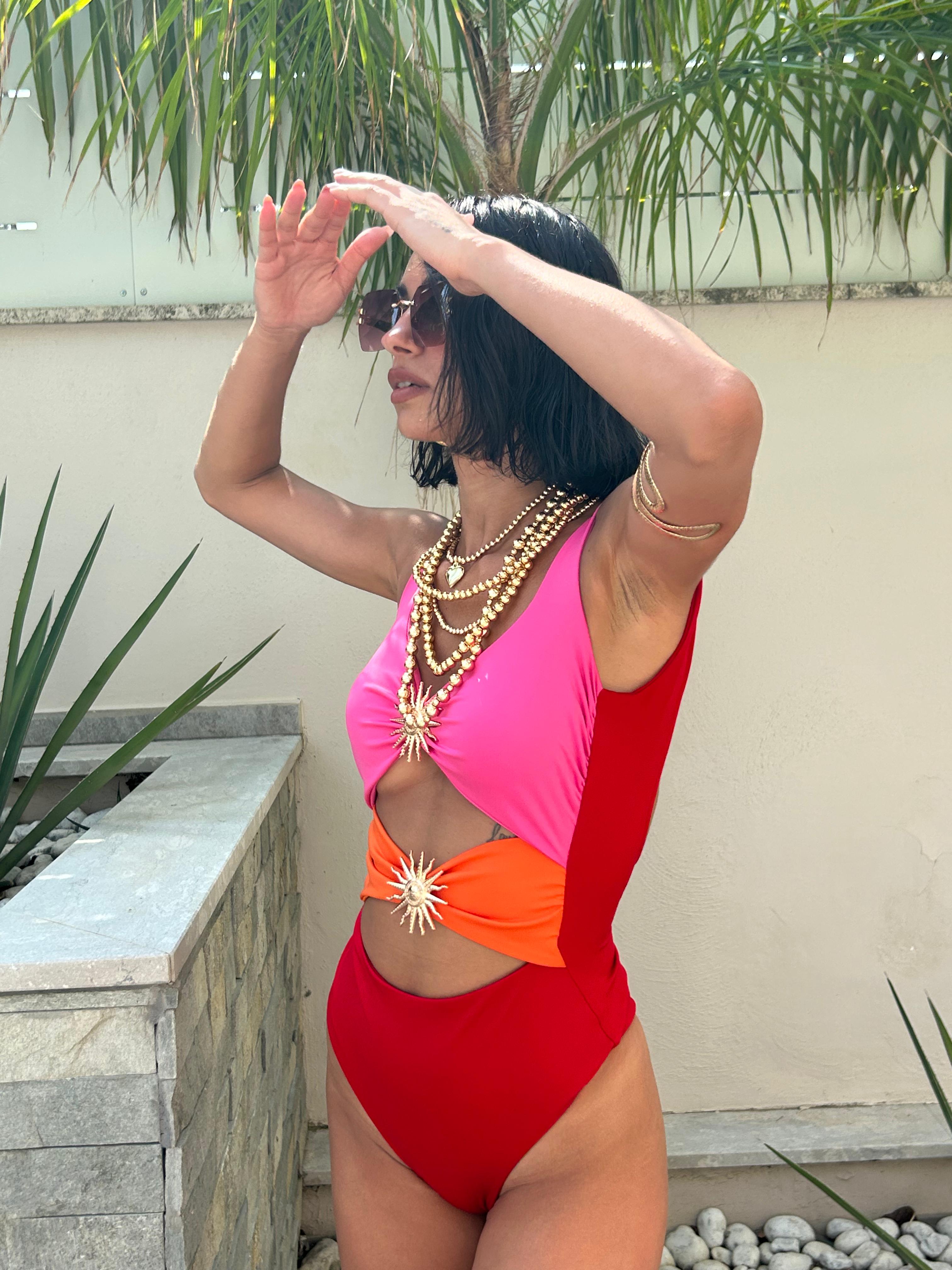 COORD-SET BIKINI E GONNA SANTORINI NEW SS25