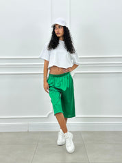 BERMUDA RASO CON PROFILO LATERALE NEW SS25