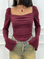 MAGLIA CROP SLEEK FIT NEW AI26