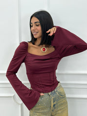MAGLIA CROP SLEEK FIT NEW AI26