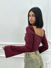 MAGLIA CROP SLEEK FIT NEW AI26