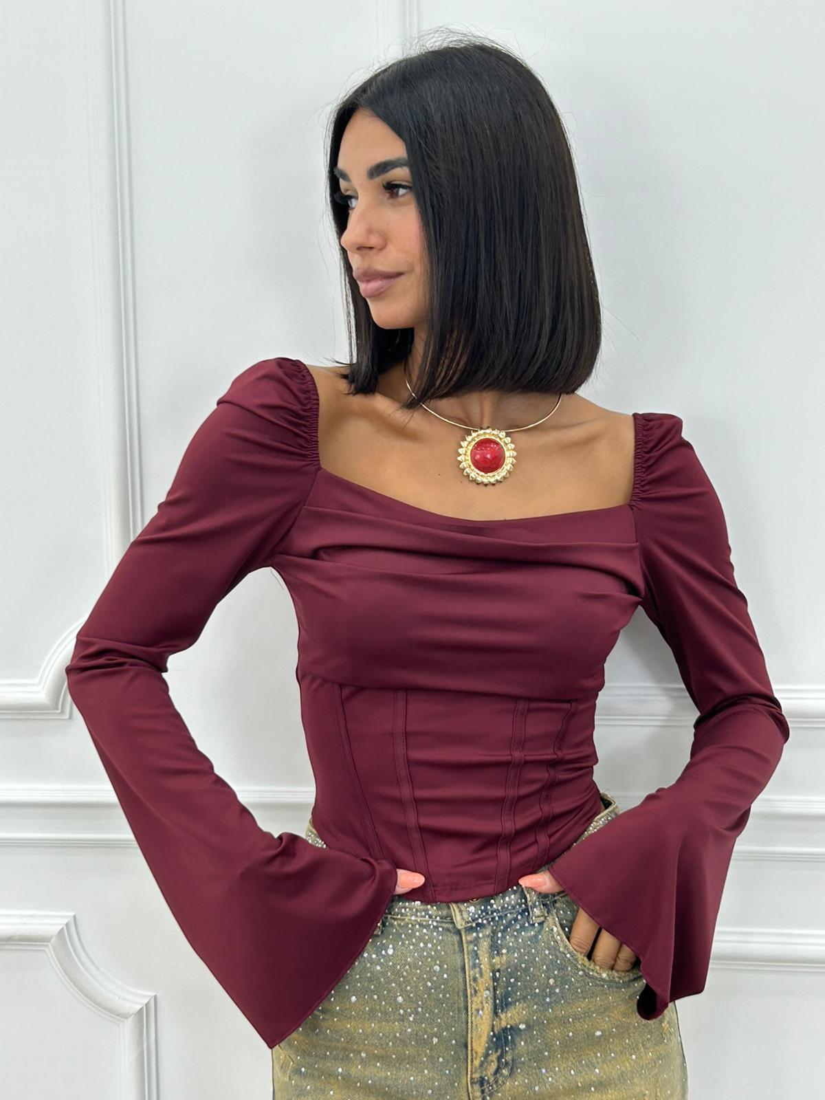 MAGLIA CROP SLEEK FIT NEW AI26