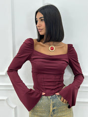 MAGLIA CROP SLEEK FIT NEW AI26