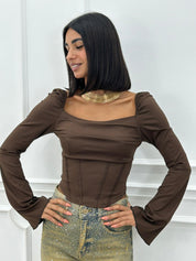 MAGLIA CROP SLEEK FIT NEW AI26