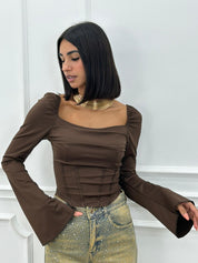 MAGLIA CROP SLEEK FIT NEW AI26