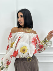 BLUSA FLOREAL NEW SS25