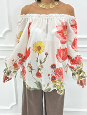 BLUSA FLOREAL NEW SS25