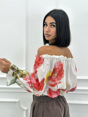 BLUSA FLOREAL NEW SS25