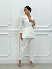 COORD-SET MISTO LINO GESSATO NEW SS25