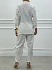 COORD-SET MISTO LINO GESSATO NEW SS25