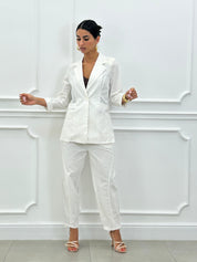 COORD-SET MISTO LINO GESSATO NEW SS25