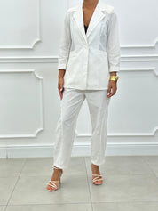 COORD-SET MISTO LINO GESSATO NEW SS25
