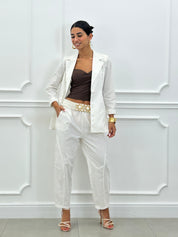 COORD-SET MISTO LINO GESSATO NEW SS25