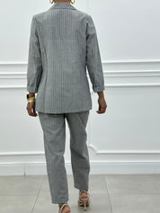 COORD-SET MISTO LINO GESSATO NEW SS25
