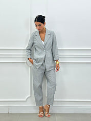 COORD-SET MISTO LINO GESSATO NEW SS25