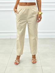 COORD-SET MISTO LINO GESSATO NEW SS25