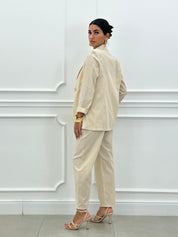 COORD-SET MISTO LINO GESSATO NEW SS25