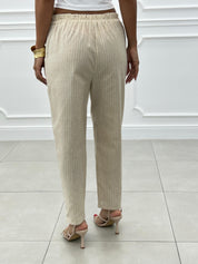 COORD-SET MISTO LINO GESSATO NEW SS25