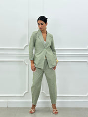 COORD-SET MISTO LINO GESSATO NEW SS25