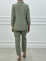 COORD-SET MISTO LINO GESSATO NEW SS25