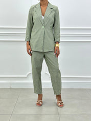 COORD-SET MISTO LINO GESSATO NEW SS25
