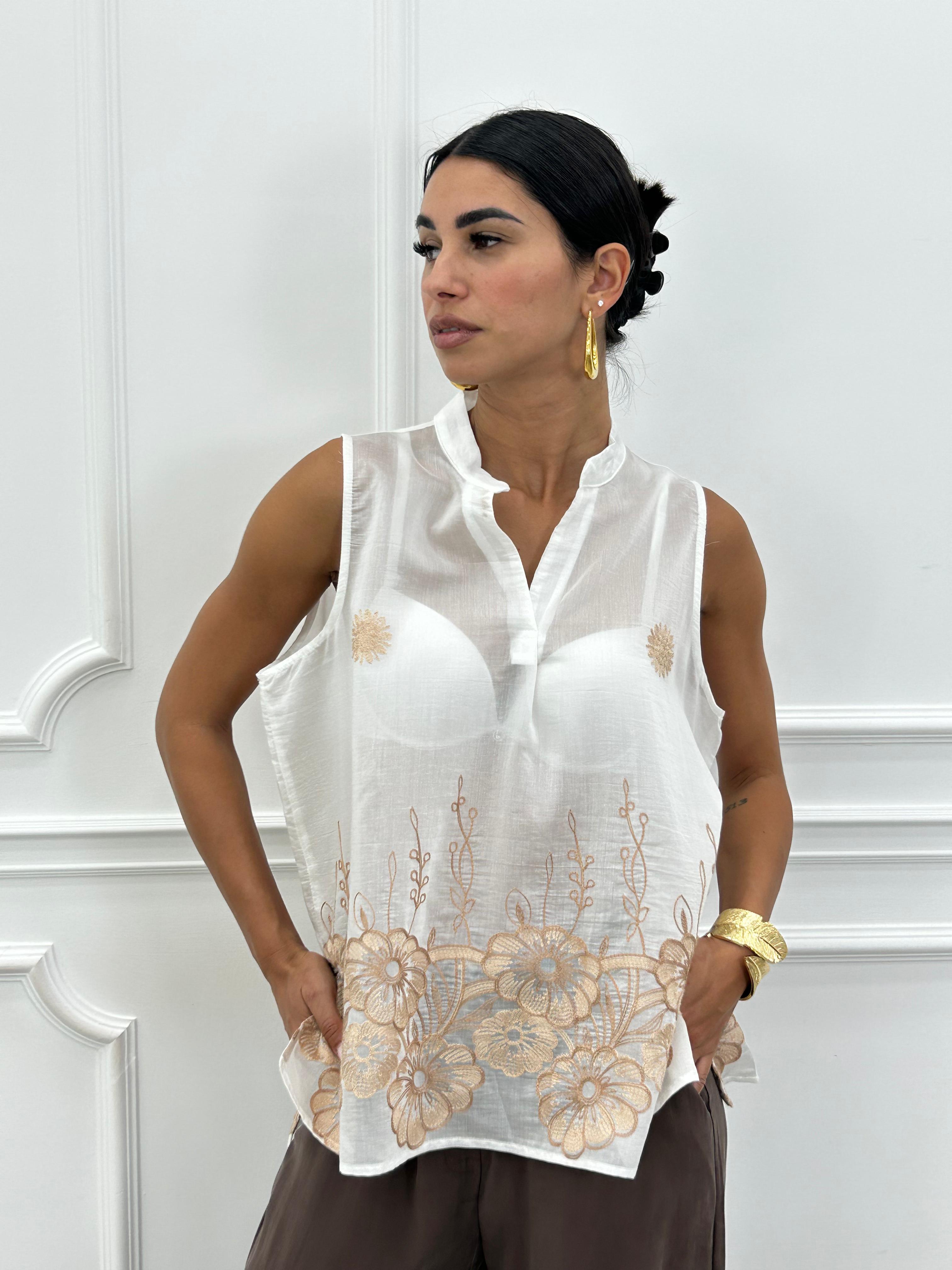 MAGLIA CON RICAMI NEW SS25